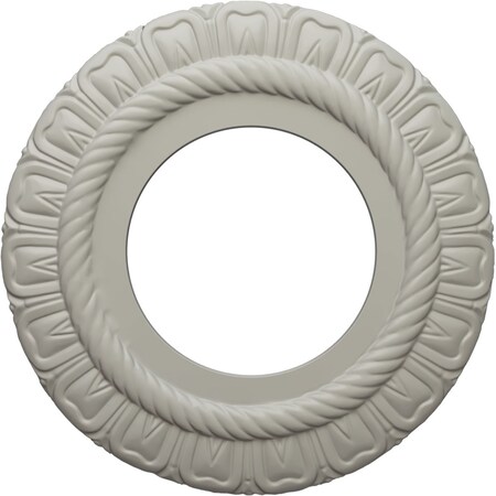 Claremont Ceiling Medallion (Fits Canopies Up To 5 5/8), 9OD X 4 1/2ID X 1/2P